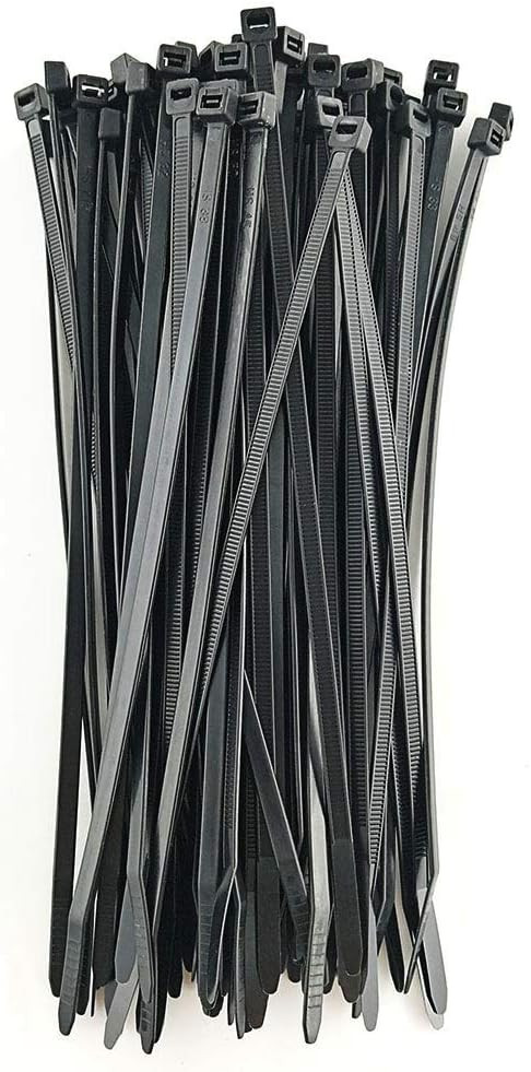 Amazon.com: HS UV Protected Zip Ties 12 Inch (100 Pack) Self Locking Plastic Ties 12 Inch Black N... | Amazon (US)