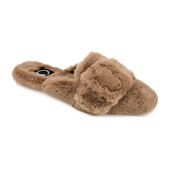 Journee Collection Eara Womens Slip-On Slippers | JCPenney