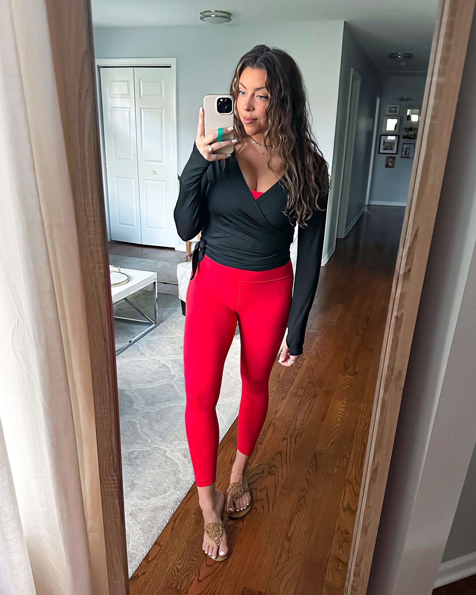 Matching deep red workout set, not see through at all. Squat proof & very high quality! On SALE during the Amazon big spring sale event! 

Wrap top from Amazon — comes in a few color options. 

Linking the 2 items I used for easy curly hair ➿


#LTKWorkwear #LTKSwim #LTKWedding #LTKHome #LTKBaby #LTKMens #LTKSaleAlert #LTKU #LTKBeauty #LTKBump #LTKOver40 #LTKTravel #LTKSeasonal #LTKKids #LTKMidsize #LTKActive #LTKPetite #LTKFestival #LTKdayinmylife #LTKgrwm #LTKootd #LTKfitnessgoals #LTKmomlife #LTKmorningroutine #LTKselfcare #LTKstorytime #LTKfoodie #LTKvlog #LTKTall 