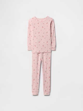 babyGap 100% Organic Cotton Cherry PJ Set | Gap Factory