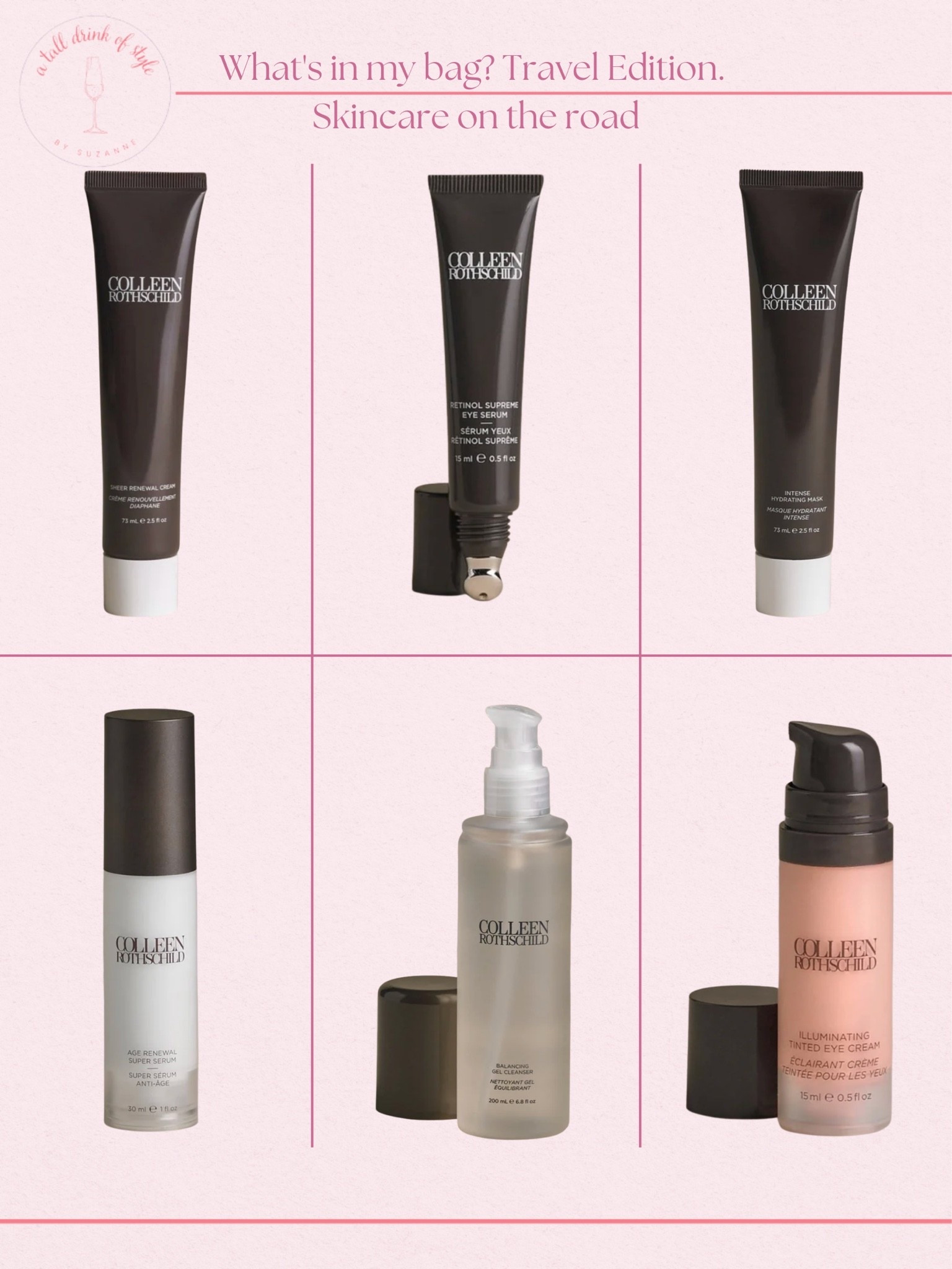What’s in my bag? Travel edition! Skincare on the road

#LTKOver40 #LTKselfcare #LTKBeauty