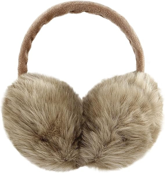 Women Winter Earmuffs Girl Ski Adjustable Ear Covers for Cute Bow Ear Warmer Outdoor Earmuff Flee... | Amazon (US)