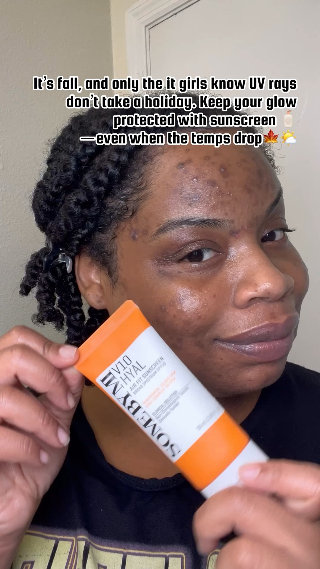 Did you know that UV rays can damage your skin even in fall? 🍂 

Keeping your skin protected year-round is a must for avoiding dark spots, hyperpigmentation, and early signs of aging. That’s why I never skip sunscreen—especially this time of year! 

Lately, I’ve been loving the lightweight, hydrating formula of Some By Mi V10 Hyal Air Fit Sunscreen—it gives me protection without clogging my pores. 💫 Protect your skin barrier, prevent breakouts, and reduce those stubborn dark marks! 💧 

What’s your go-to SPF for fall and colder weather?

#FallSkincare #AcneProneSkin #Hyperpigmentationtips #Sunscreen #sunprotection #SunscreenEssentials #GlowingSkin #BeautyTips #SkincareRoutine #AcnePositivity #HealthySkinJourney #atlinfluencer #beautycreator 

#LTKStyleTip #LTKGiftGuide #LTKBeauty