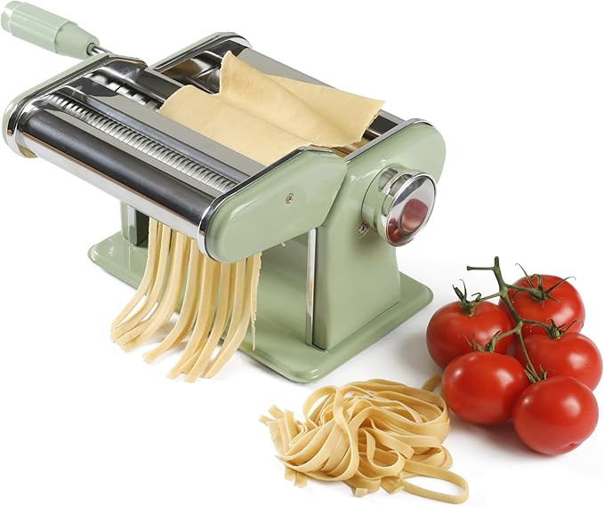 Sur La Table Kitchen Essential Va Bene Manual Pasta Maker Machine Noodle Maker w/Rollers & Cutter... | Amazon (US)