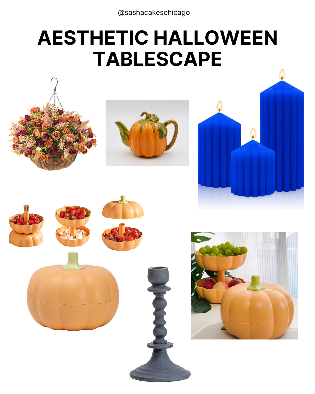 Set an aesthetic Halloween tablescape with these chic and festive fall decor finds! 🎃🕯️ Featuring pumpkin serving bowls, pillar candles, elegant candlesticks, and autumnal florals—everything you need for a stunning seasonal setup. Tap the link to shop this look!

Disclaimer: As an LTK creator, I may earn a small commission on qualifying purchases made through links in this post at no additional cost to you. 

 #LTKSeasonal #LTKHome