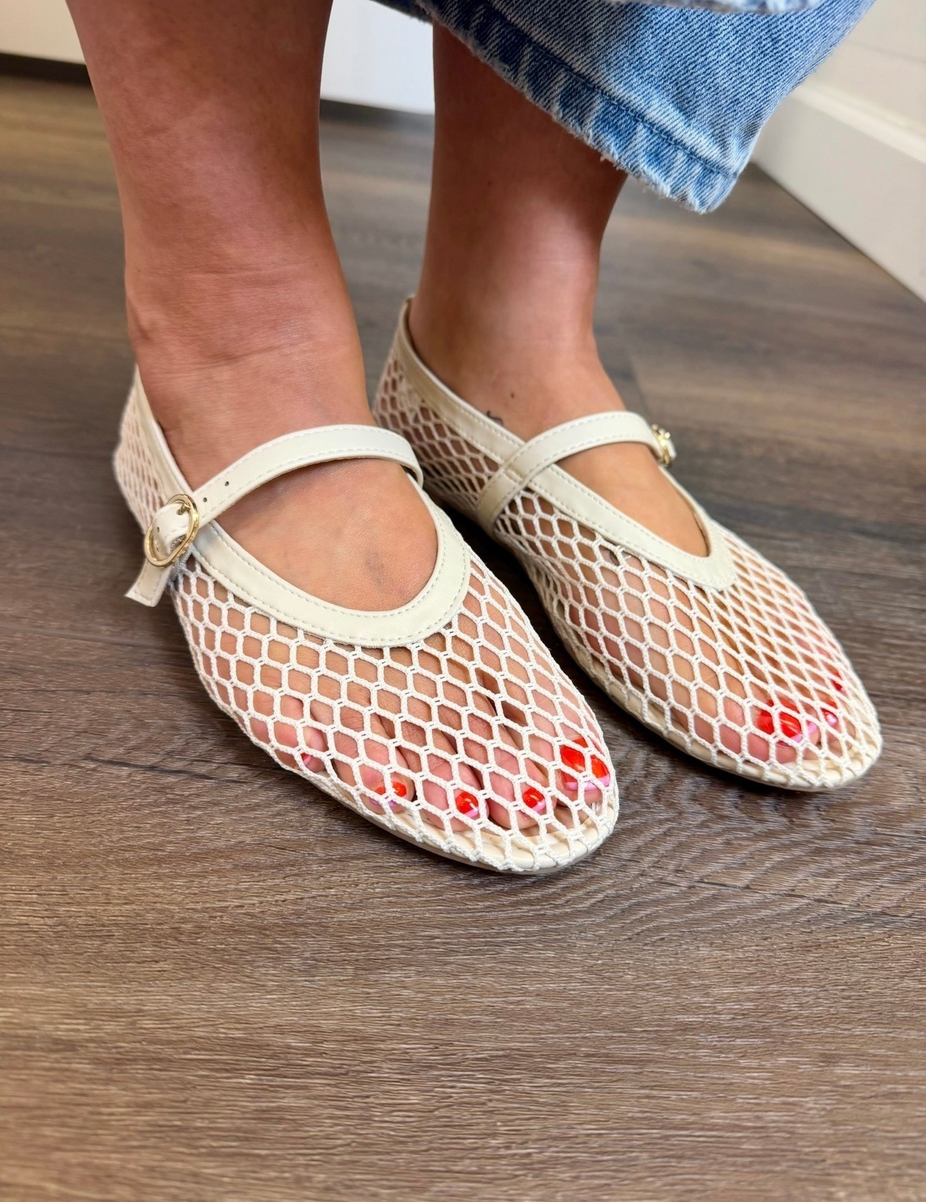 Fishnet flats at Walmart - TTS 

Flats, Mary Jane, Walmart finds, Walmart shoes, fashion, workwear shoes, spring shoes, summer shoes, Easter, dress shoes 

#LTKWorkwear #LTKSeasonal #LTKootd