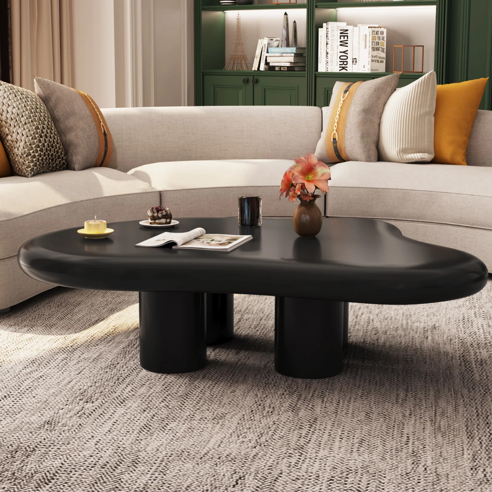 Ivy Bronx Cute Modern Coffee Table,Cloud Coffee Table | Wayfair | Wayfair North America
