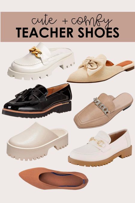 Cute and comfy teacher shoes!! Most comes in lots more colors! I just prefer neutrals cause they go with everything! All on deals for Black Friday/cyber Monday right now!!

| holiday deals | teacher shoes | mules | clogs | flats | amazon fashion | teacher fashion | middle school teacher 

#LTKCyberWeek #LTKGiftGuide #LTKHoliday