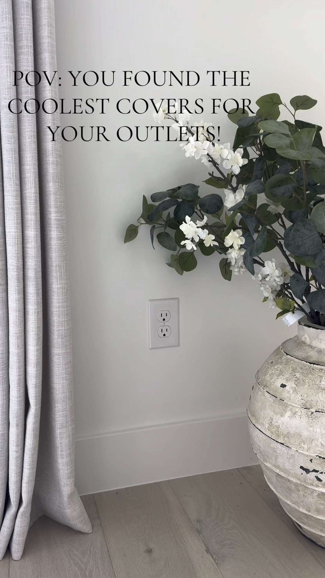 Loving these outlet covers that have a light! They are super functional and honestly, such an easy way to elevate a space to look nicer!

#LTKVideo #LTKhome