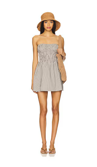 MORE TO COME Neve Mini Dress in Grey. - size M | Revolve Clothing (Global)