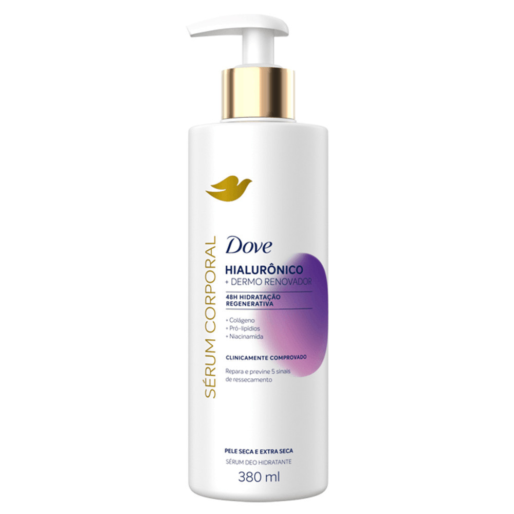 Sérum Hidratante Corporal Dove Hialurônico 380ml | Drogaria Sao Paulo (BR)