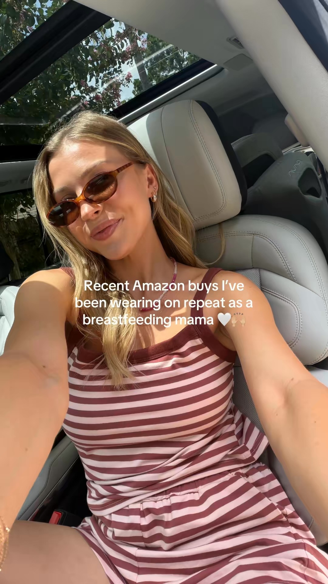 Recent Amazon fashion finds I'm wearing as a nursing mom! Wearing smalls in everything, except M in denim shirt!  

 #LTKootd #LTKmomlife