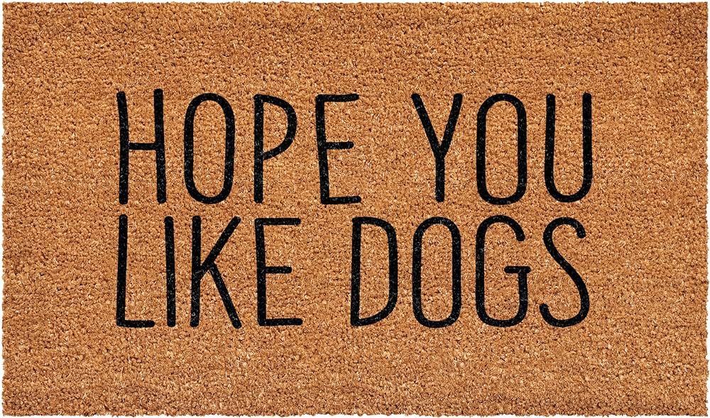 Calloway Mills Hope You Like Dogs Doormat (17" x 29") | Amazon (US)