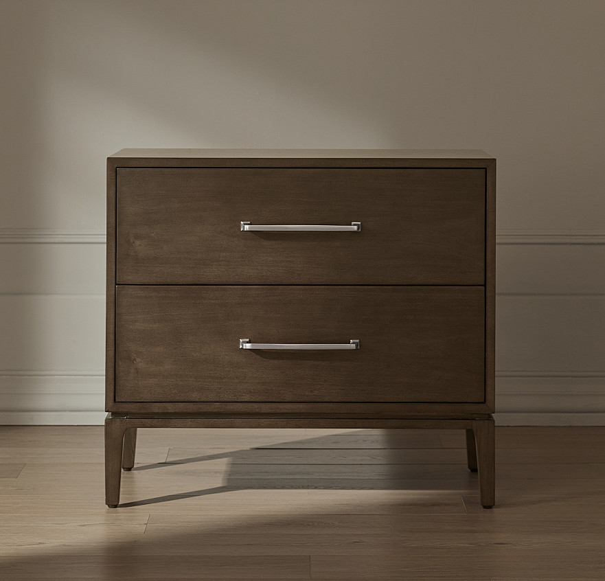 2-Drawer Wood Nightstand | Boll & Branch