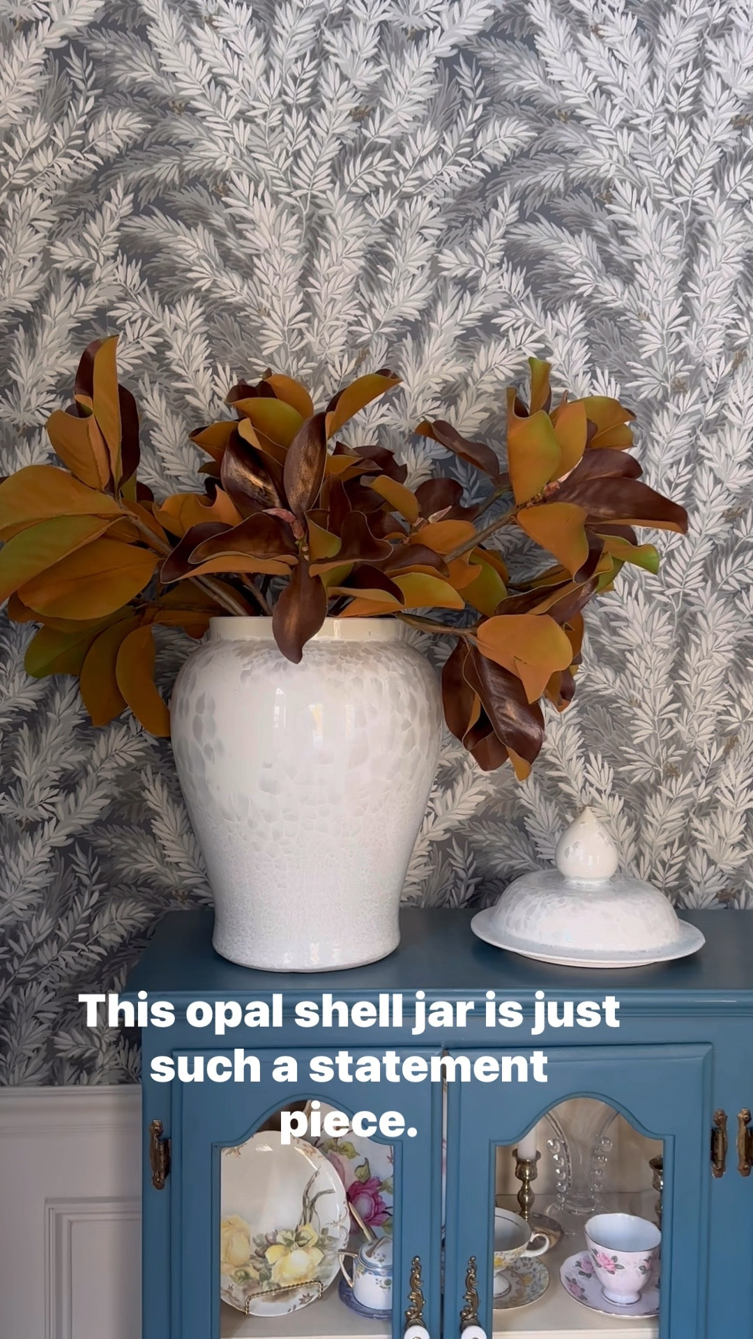Sharing a close up of the Opal Shell  Jar from @alicelanehome. I love the detailing of it and the versatility of the piece. My jar is size medium but there’s also a larger version available! 

#LTKStyleTip #LTKHome #LTKWatchNow