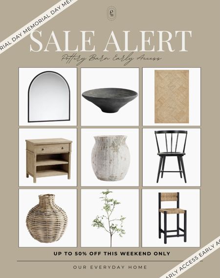 This weekend only Pottery Barn is having Early Memorial Day Deals up to 50% off plus free shipping on thousands of items. Don’t miss out on these sales! 

Home decor, barstools, nightstands, bedroom, living room, arch mirror, area rugs, our everyday home

#LTKFindsUnder50 #LTKSaleAlert #LTKHome