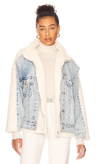 Denim Jacket in Bear Hug | Revolve Clothing (Global)