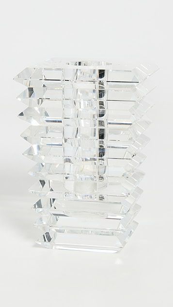 Crystal Square Cut Vase | Shopbop