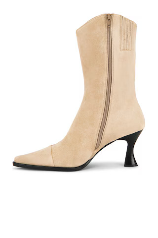 Jeffrey Campbell Mimoza Boot in Beige from Revolve.com | Revolve Clothing (Global)