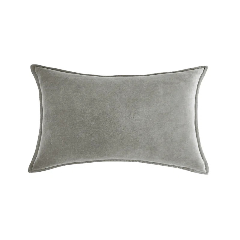 Velvet Reversible Throw Pillow | Wayfair North America