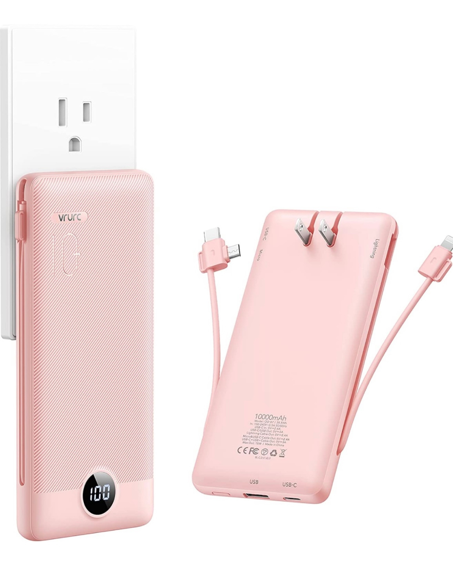 The best portable charger! And it plugs right into the wall to recharge! #charger #portablecharger #gadgets #electronics #musthaves #travelmusthave

#LTKFind #LTKhome #LTKtravel