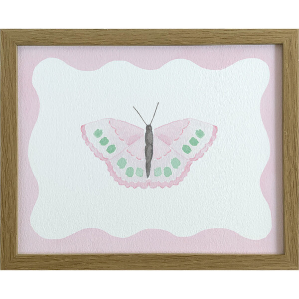 Pink Butterfly No. 1 Art Print | Maisonette