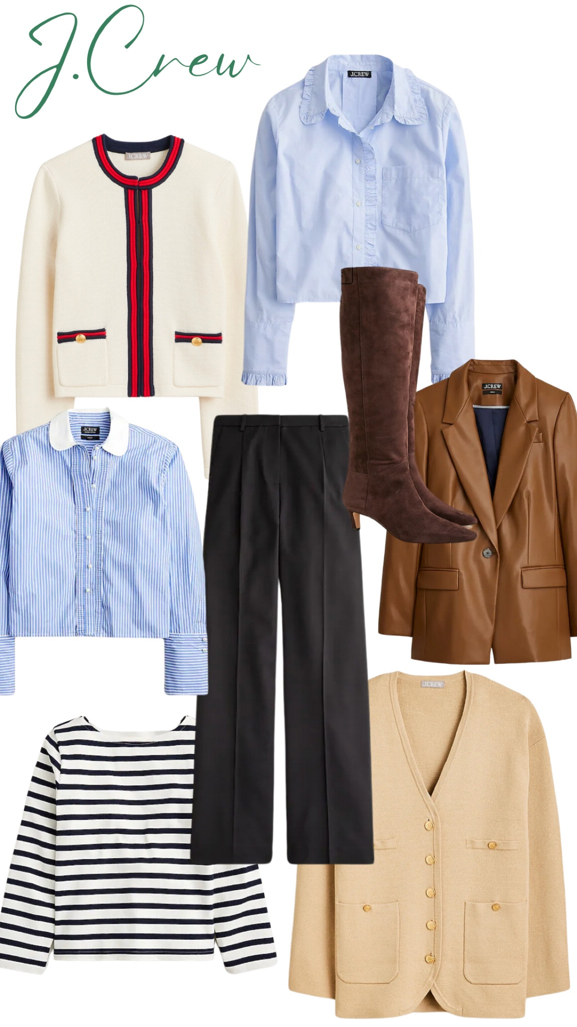 My favorites from J.Crew right now✌🏼

#LTKSeasonal #LTKworkwear #LTKstyletip