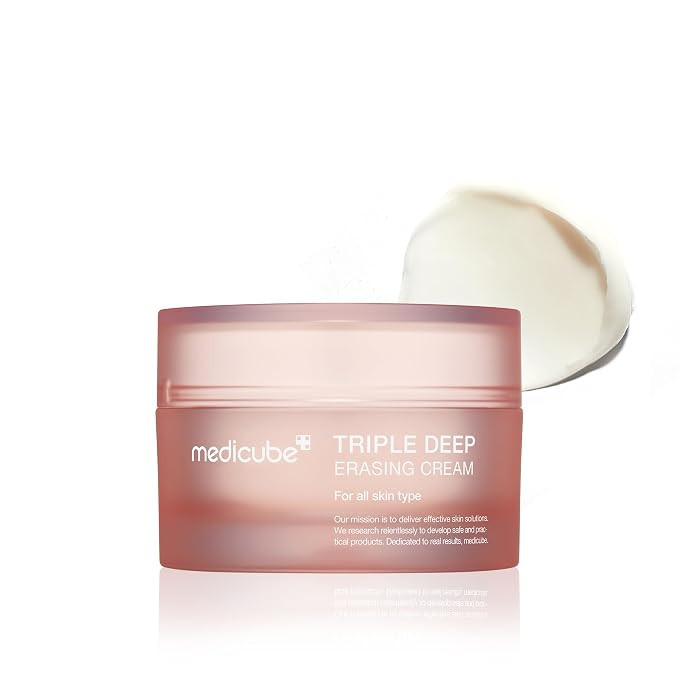 Medicube Triple Deep Erasing Cream || A slugging-worthy Collagen cream gives dewy & glowy skin | ... | Amazon (US)