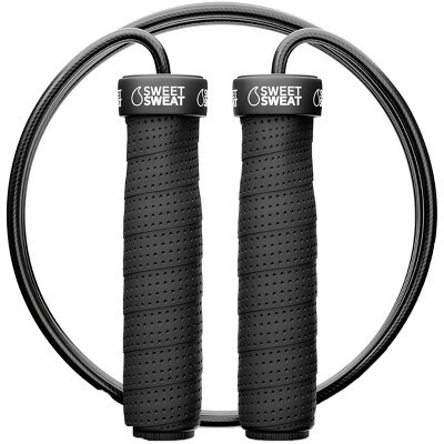 Sports Research Sweet Sweat Adjustable Length Cable Jump Rope | Target