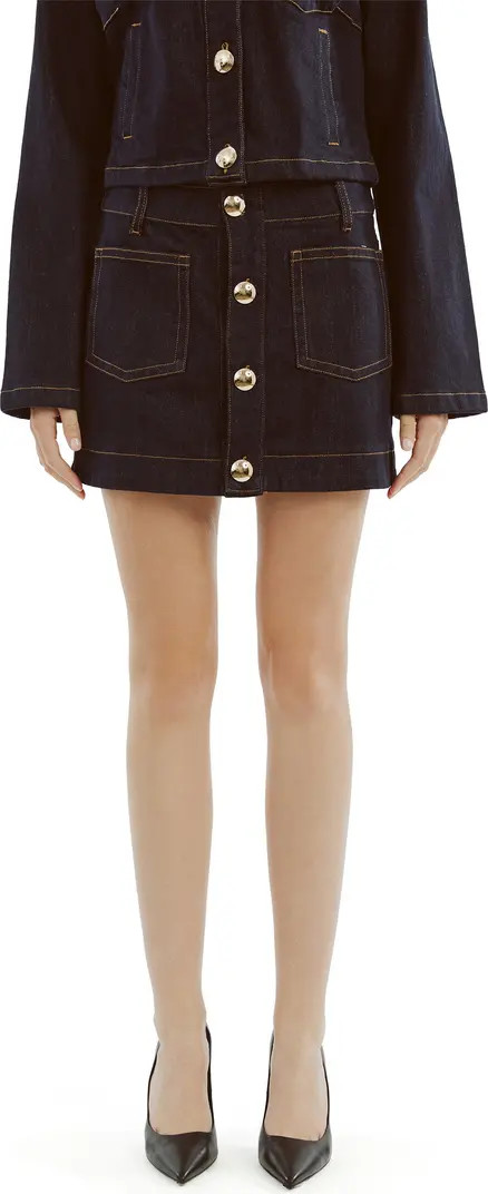 Lorenzo Denim Miniskirt | Nordstrom