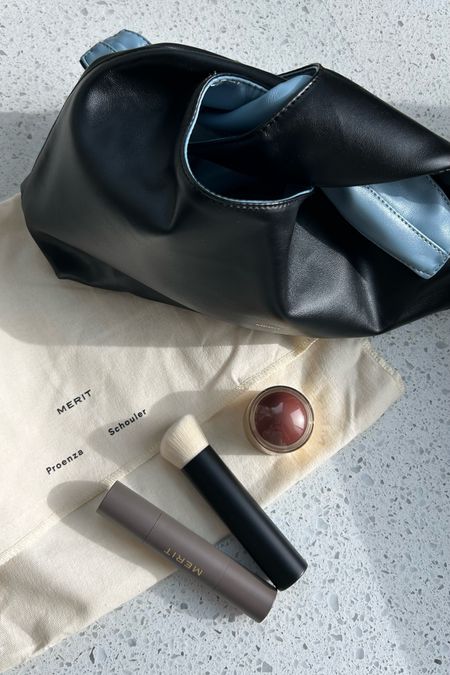 PSA: Merit’s new collab with Proenza Shouler is everything! I ordered the minimalist foundation stick, blush, and brush for $100 to get the bag which is  a perfect night out accessory.   

#LTKbeauty #LTKfindsunder100 #LTKGiftGuide