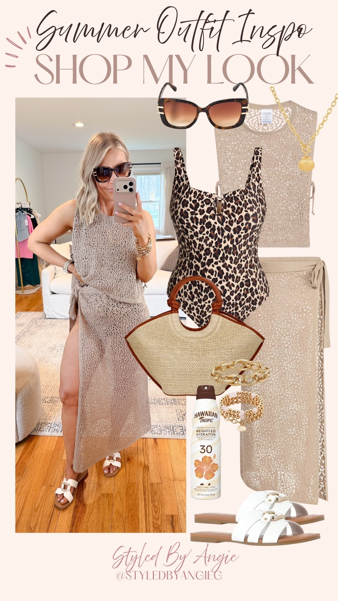 The perfect leopard print swimsuit! 
& love this cover up too!!

Walmart finds, Walmart fashion, vacation outfits, vacation style, resortwear, spring outfits, spring style, casual outfits, Walmart bathing suits, beach bag, graphic sweatshirt, petite style, midsize fashion

#LTKSwim #LTKSeasonal #LTKTravel