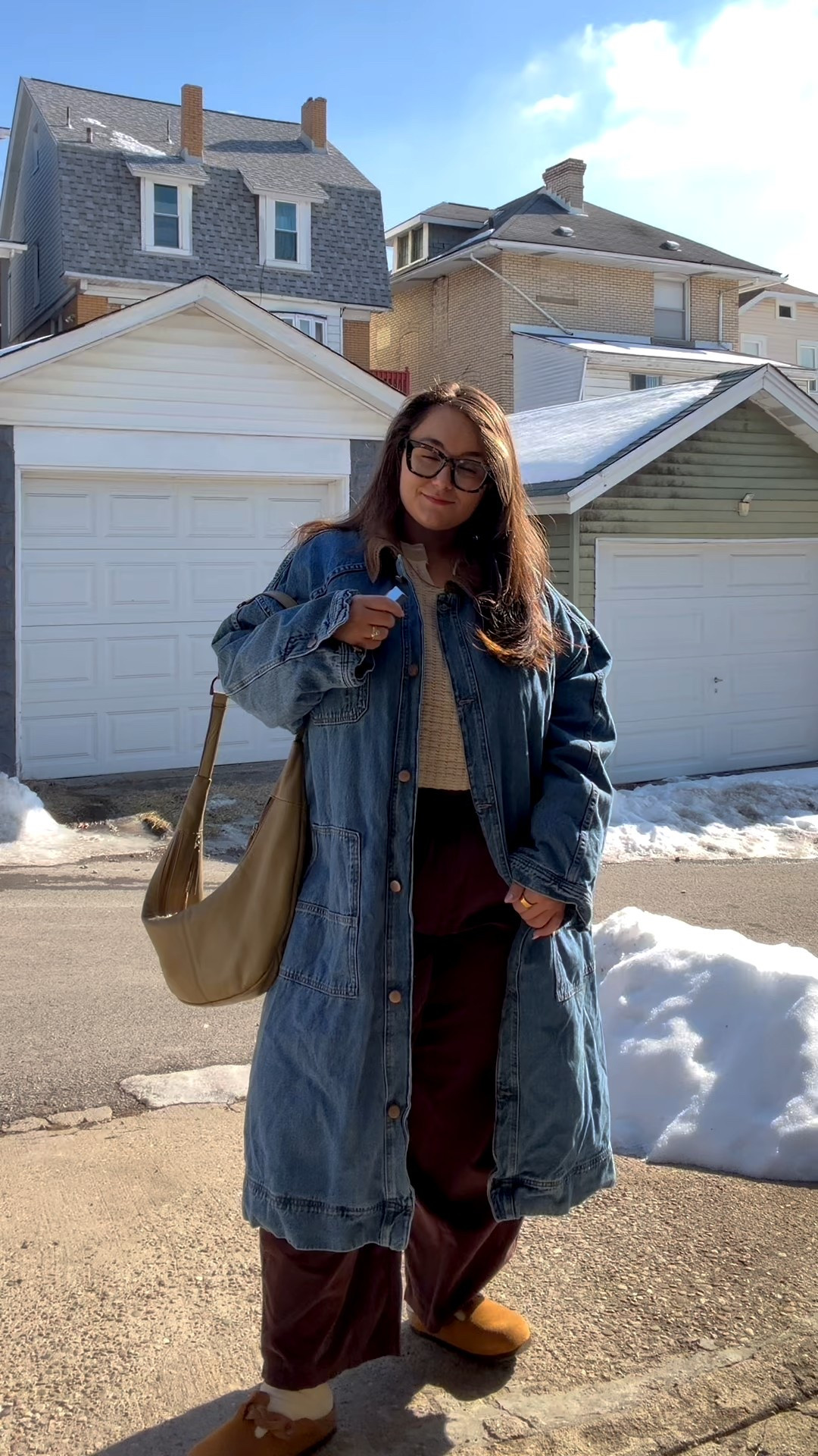 Casual comfy outfit for the cold weather! Embracing big layers ❤️ 

#LTKootd #LTKPetite #LTKMidsize