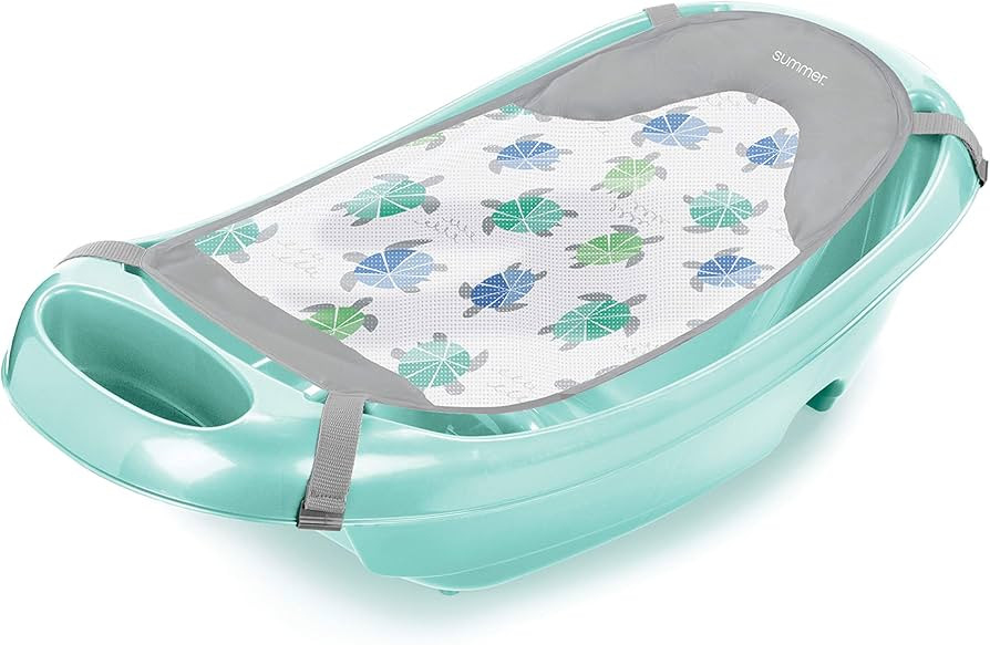Summer Splish 'n Splash Newborn to Toddler Tub (Aqua) - 3-Stage Tub for Newborns, Infants, and To... | Amazon (US)
