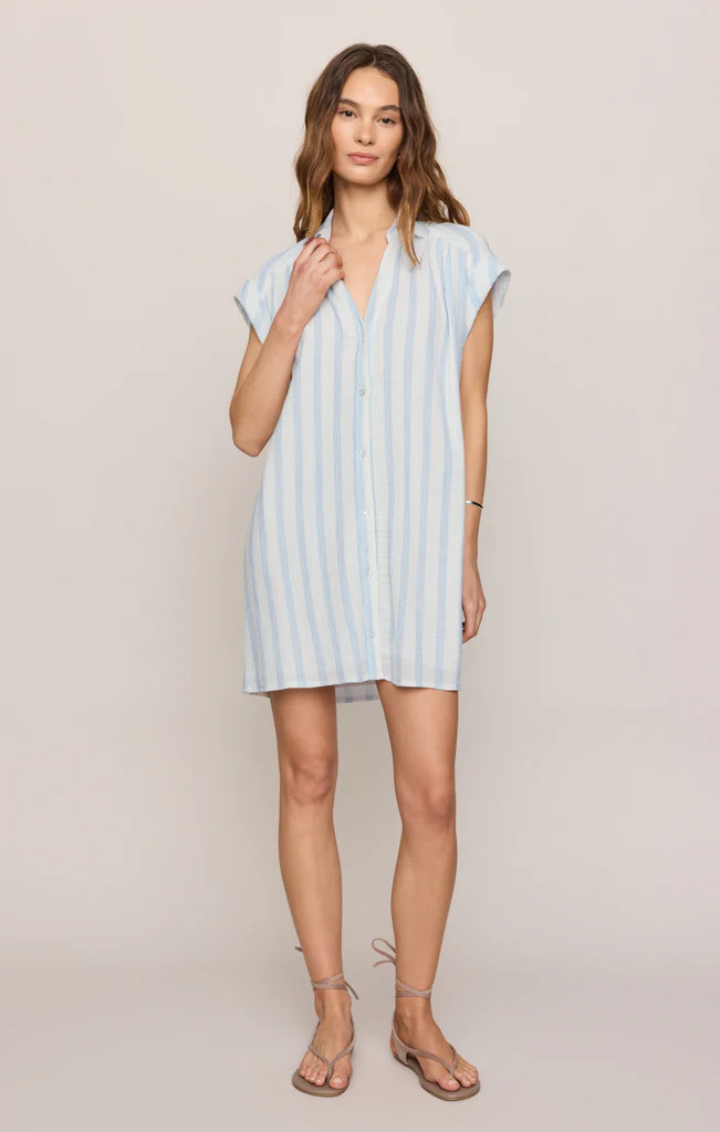 Shellbound Striped Gauze Dress | Z Supply