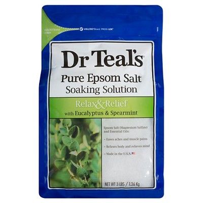 Dr Teal's Eucalyptus & Spearmint Epsom Bath Salt | Target