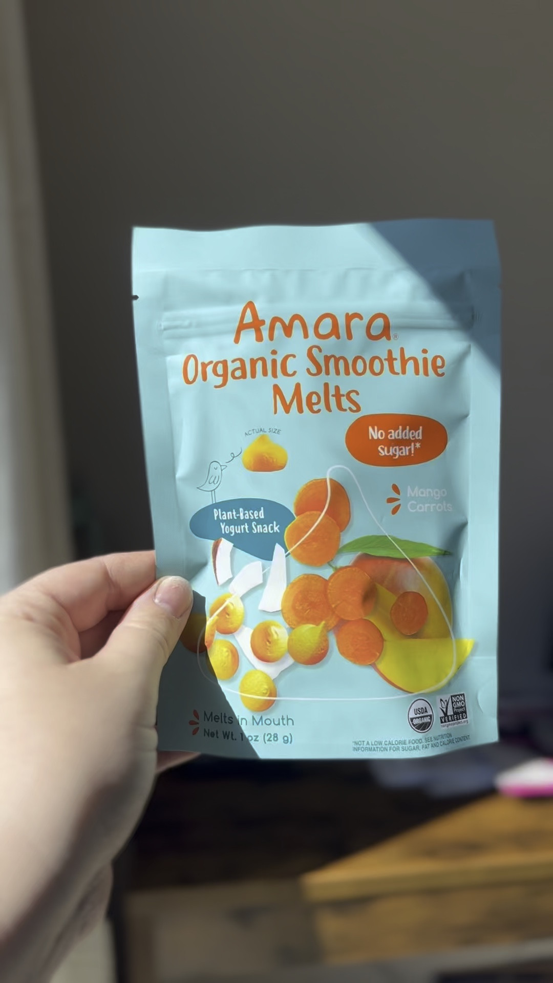 Snack time made simple with Amara Organic Smoothie Melts in Mango Carrot! 🌿✨ Packed with real fruits & veggies, these melts are the perfect nutritious treat for little ones (or yourself 😉). No mess, just pure, organic goodness! Who’s ready to snack smarter? 🍃💛 

#MeltIntoWellness
#AmaraOrganic
#SmoothieMelts
#HealthySnacking
#OrganicGoodness
#RealFruitRealFlavor
#ToddlerApproved
#SnackTimeMadeEasy
#NoMessSnacking
#CleanEatingKids
#SuperfoodSnack
#MindfulMunching
#BabyLedWeaning
#WellnessOnTheGo
#MomLifeHacks
#HealthyHabits

#LTKBaby #LTKFindsUnder50 #LTKKids