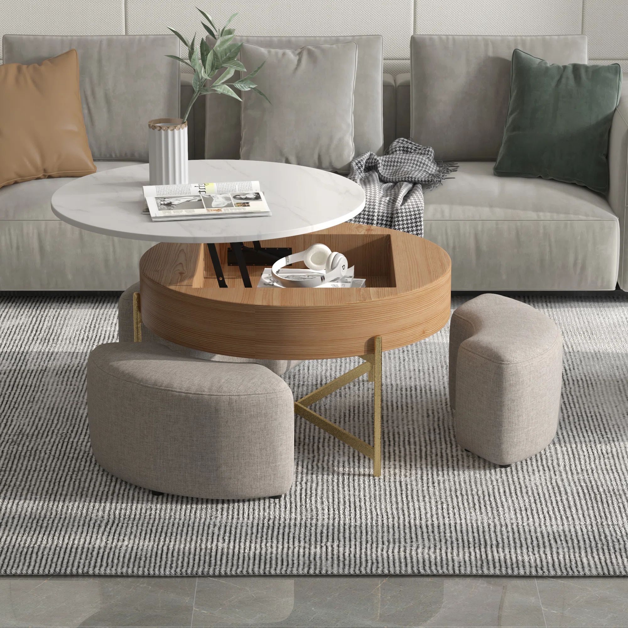 Everly Quinn Akos Coffee Table & Reviews | Wayfair | Wayfair North America