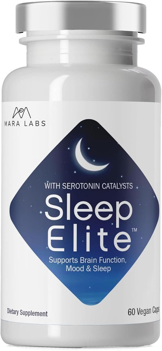 BrocElite Mara Labs SleepElite | Supports Brain Function, Mood, and Sleep | with Serotonin Cataly... | Amazon (US)