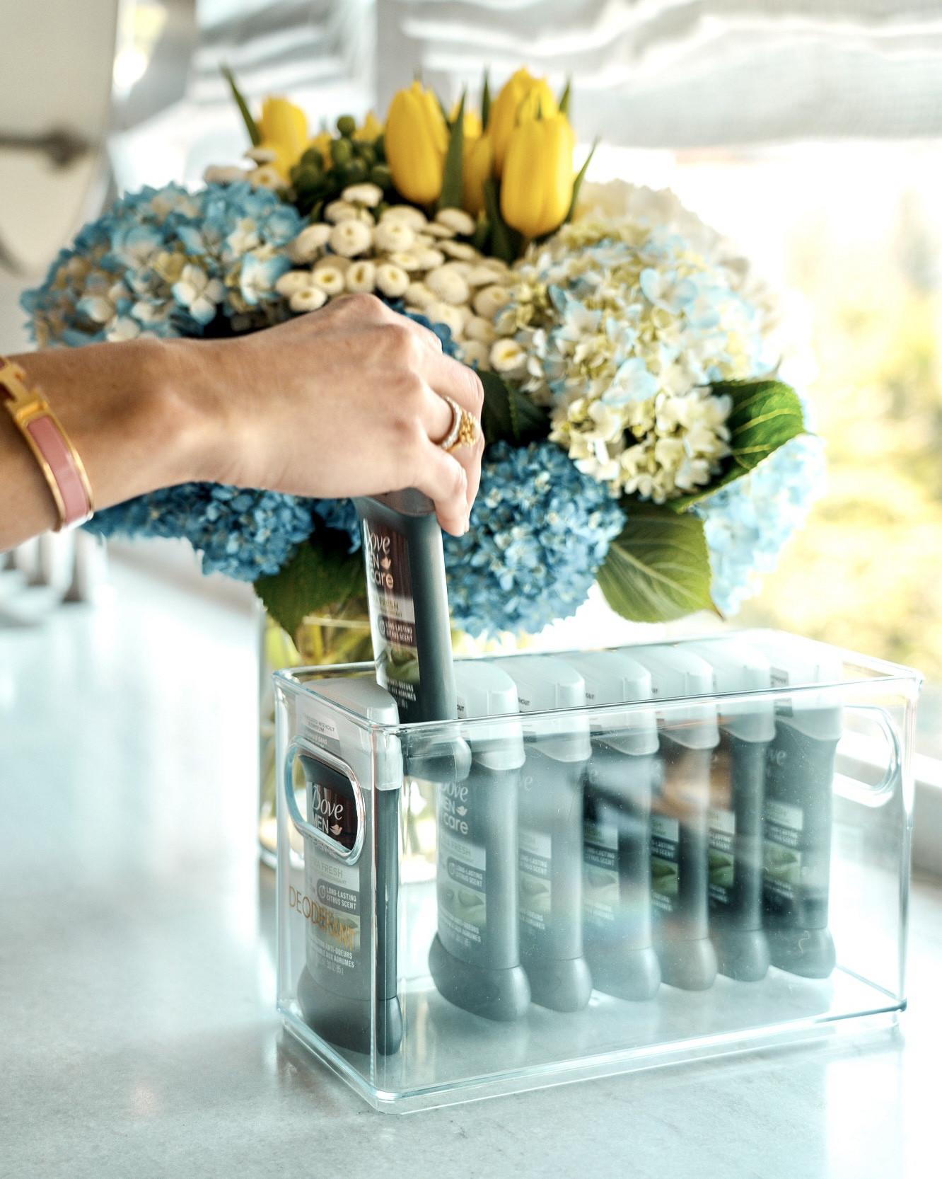 Our Fresh Starts service stocked this clients spaces with a special #helpyourself basket for guests! 
#homeorganization #guestroom #hostess #freshstarts #bathroomorganization

#LTKfamily #LTKstyletip #LTKhome