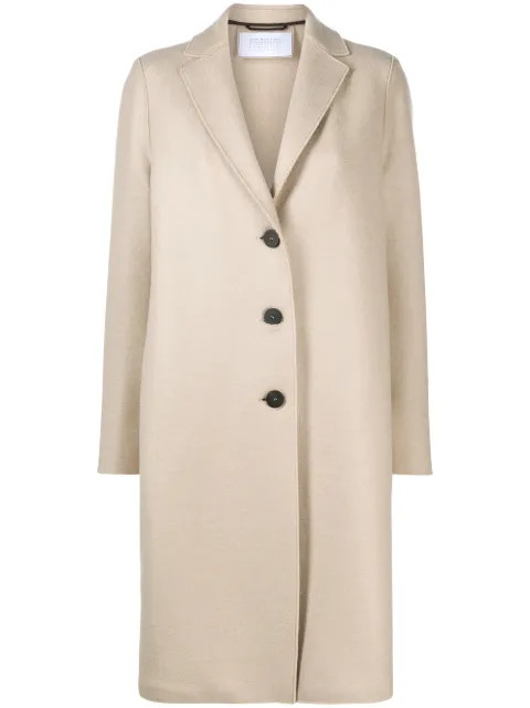 single-breasted mid-length coat | Farfetch (UK)