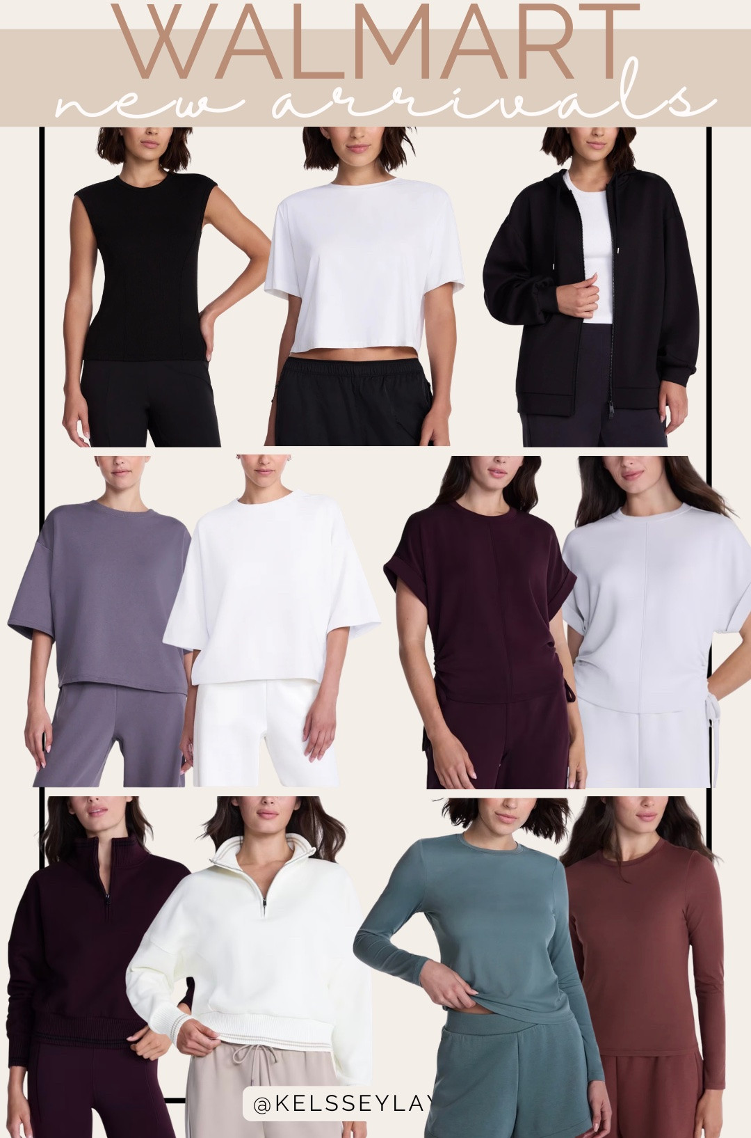 Walmart new arrival, activewear tops

#LTKootd