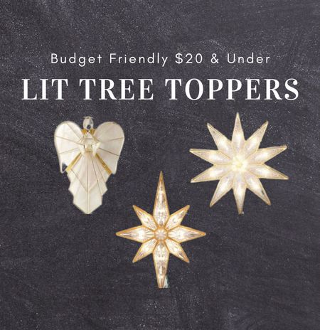 Shop my favorite lit tree toppers this holiday season! All $20 & Under! ✨

Christmas decor, holiday decor 

#LTKHoliday #LTKhome #LTKfamily