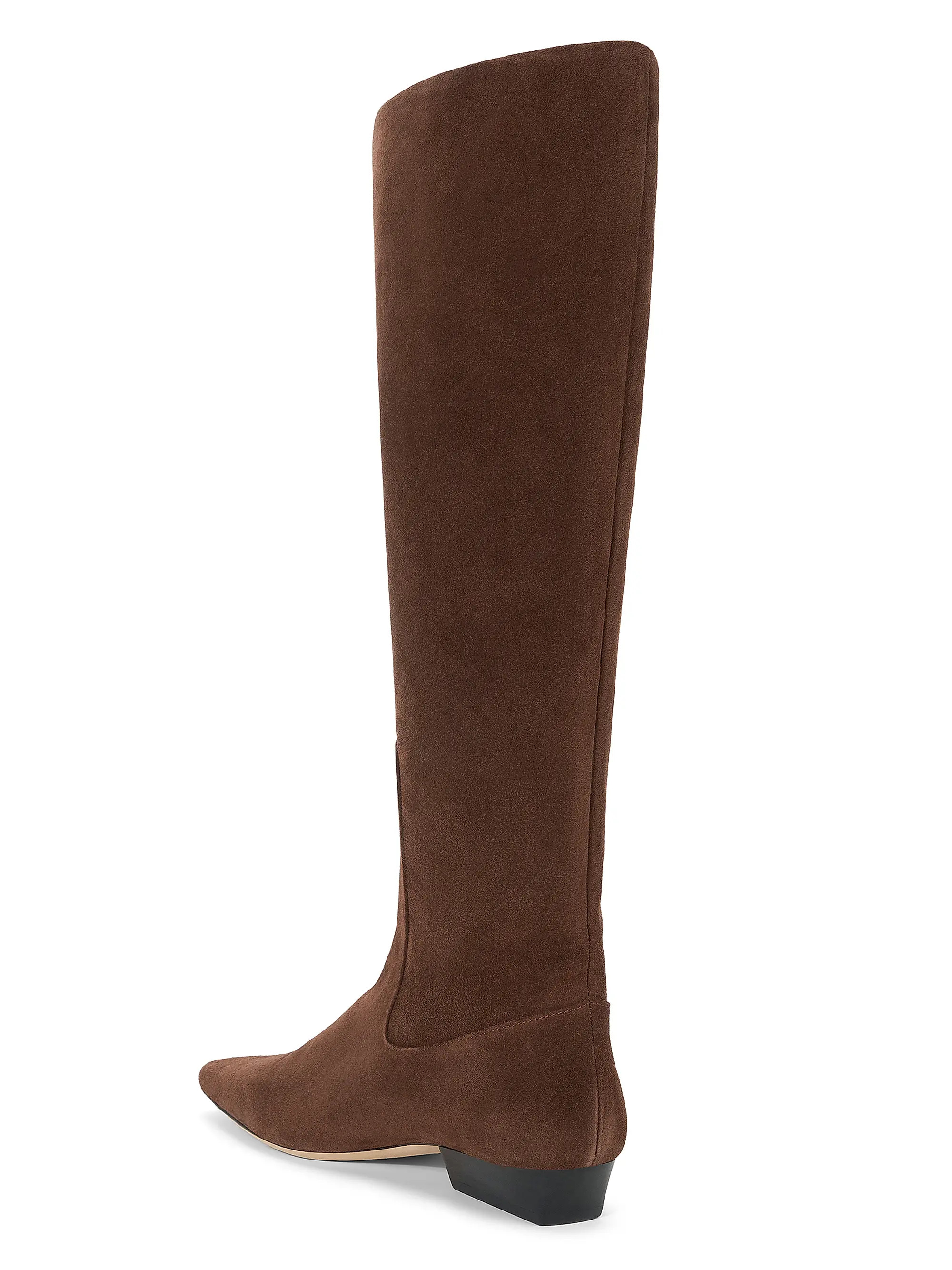 Wally 25MM Suede Knee-High Boots | Saks Fifth Avenue