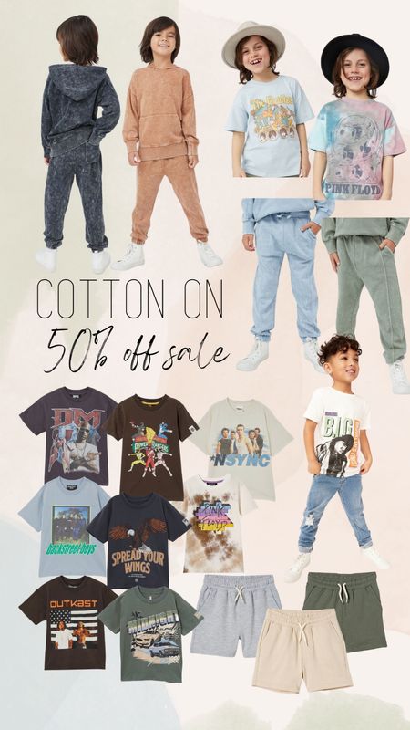 COTTON ON 50% OFF SALE #cottononsale #cottonon #boysclothing #toddlerclothingsale 

#LTKsalealert #LTKSale #LTKfamily