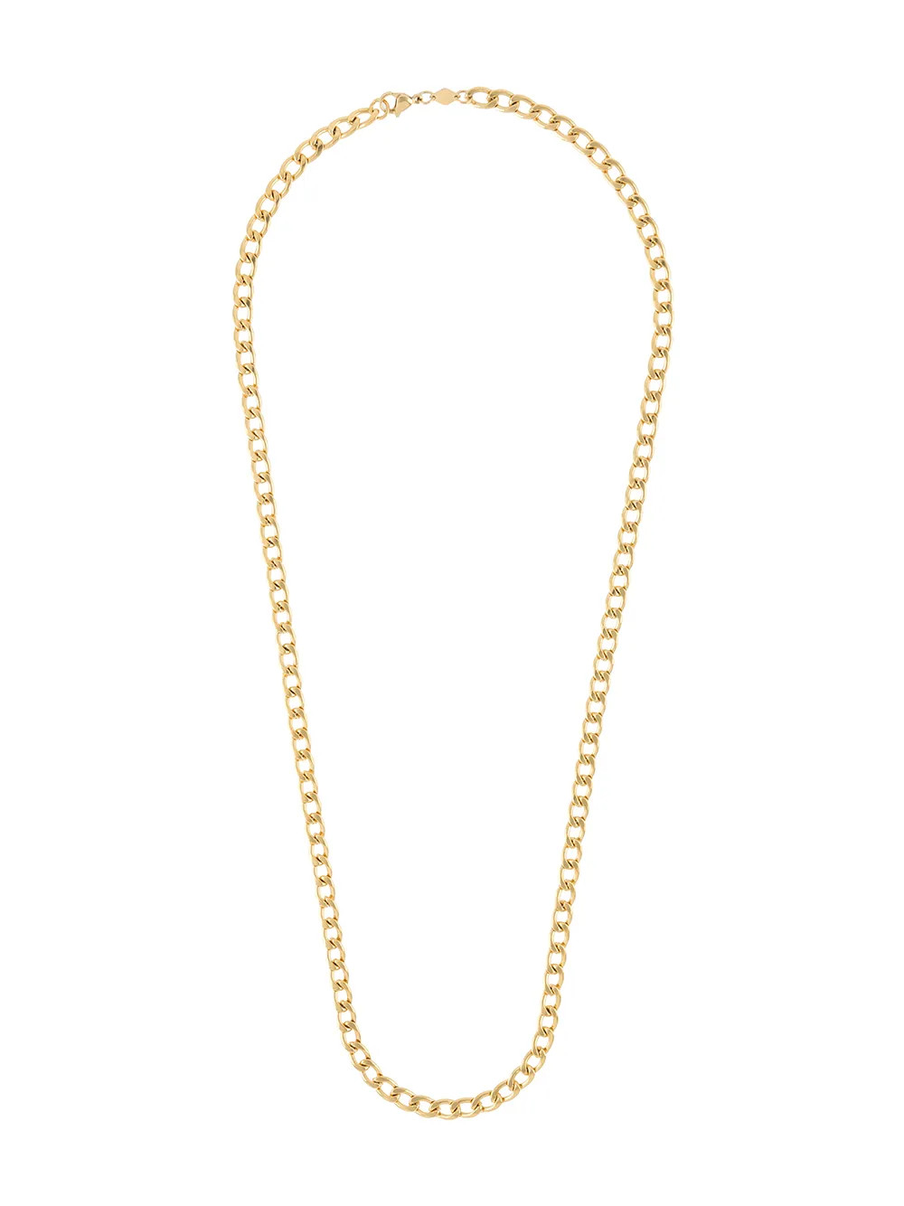 Nialaya Jewelry Cuban 6mm chain necklace - Gold | Farfetch Global