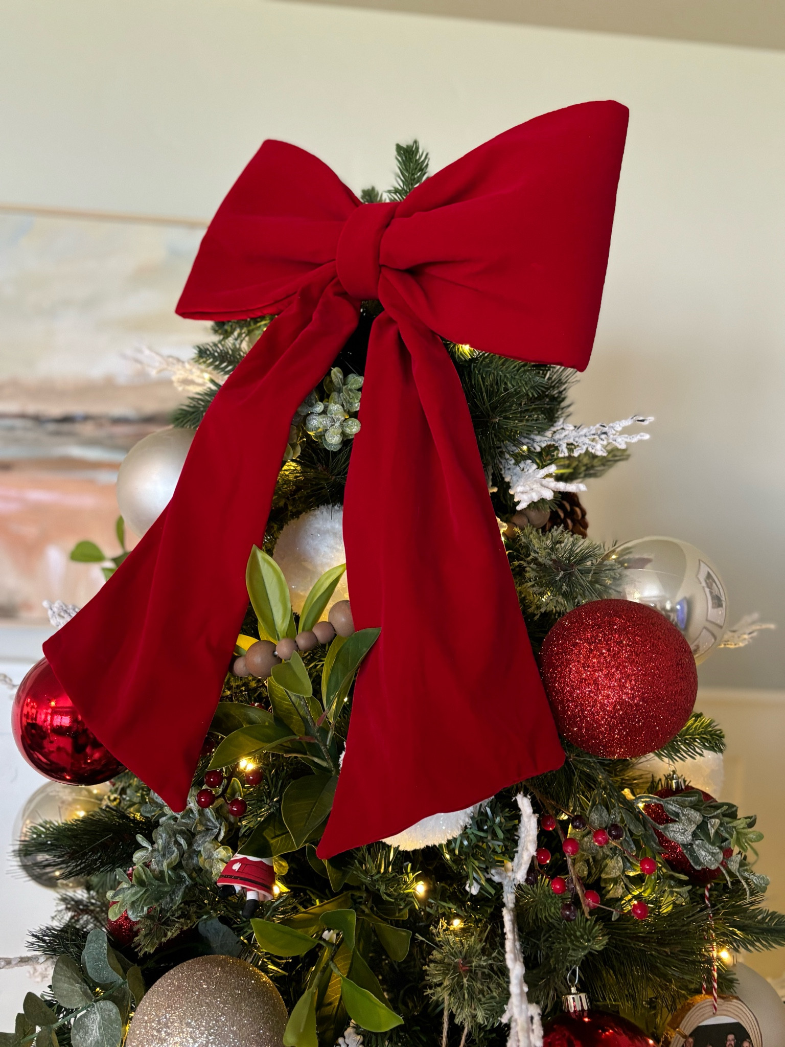 Loving this giant bow as a tree topper😍 Only $10

#LTKSeasonal #LTKGiftGuide #LTKHoliday