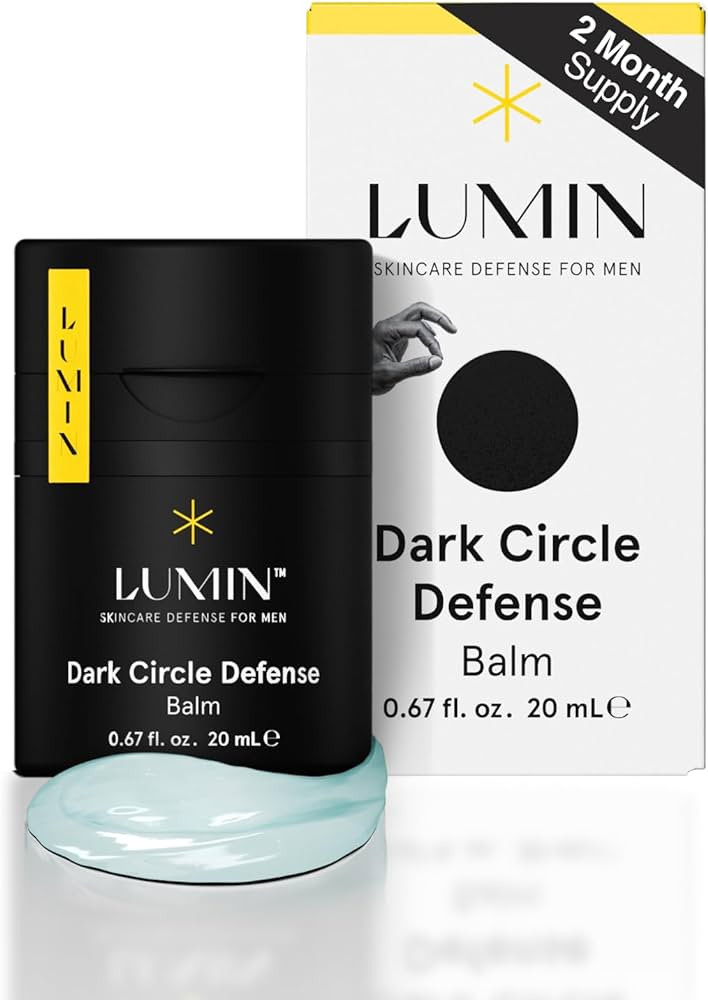 Lumin - Men's Dark Circle Defense Balm - Anti-Aging Korean Formulated Eye Cream Treatment for dar... | Amazon (US)