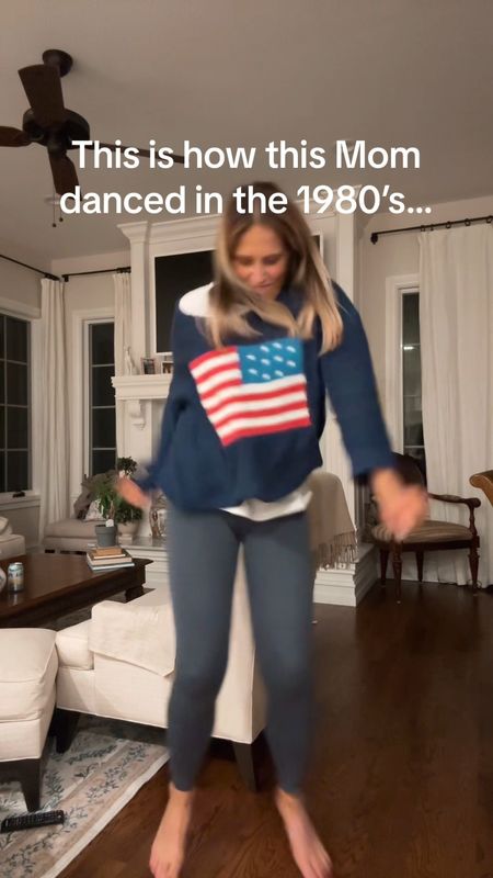 I’d say if you knew me back then, this was pretty accurate!  What do you say, Tegan? What was your dance jam in the 80’s?

For sweater use code: TANDT15 for 15% off!

#LTKVideo #LTKActive #LTKover40