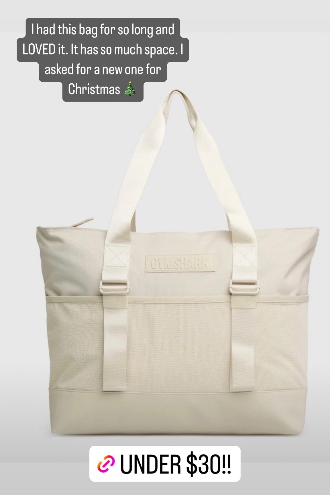GYMSHARK SALE IS LIVE! Up to 70% off PLUS 25% off with code EXTRA25. 

I have had this bag for so long and I love how much space it has and how cute it is! It would make a great gift as well. 

#LTKCyberWeek #LTKGiftGuide